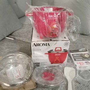 Aroma Housewares Select Stainless Rice Cooker & Warmer with Uncoated Inner Pot